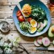 avocado spinach and zucchini salad