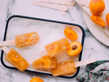 Amazing Apricot Popsicles