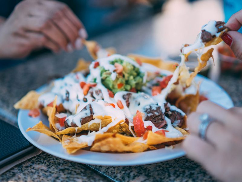 loaded nachos